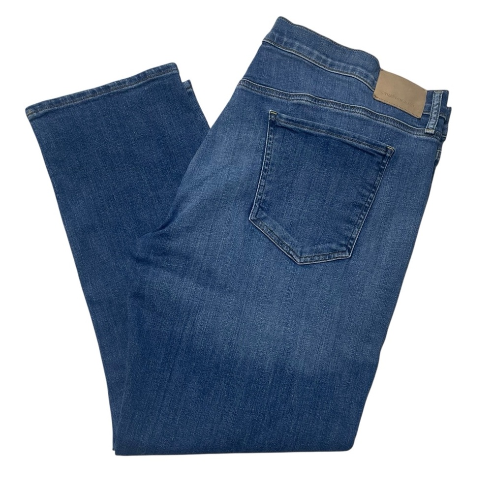 Citizens of Humanity 34 Emerson Slim Boyfriend button fly cropped jeans Lawless